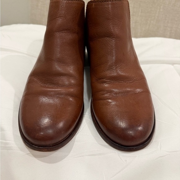 Frye Elyssa Leather Ankle Booties – Cognac – Women’s Size 7 main image 5